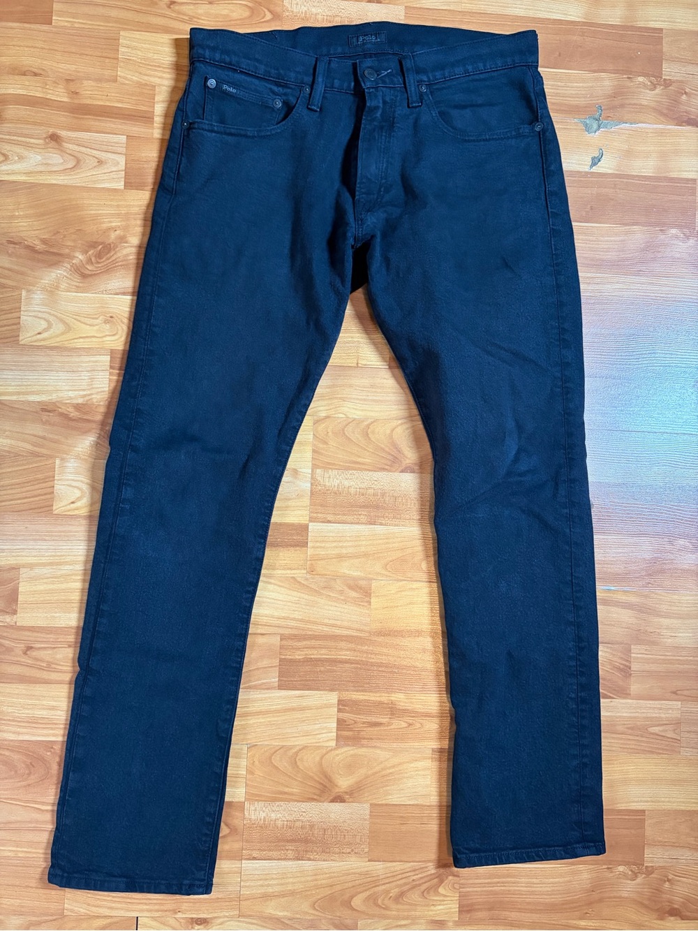 Polo Ralph Lauren Men's Varick Slim Straight Jeans - New Hudson Black 30x30